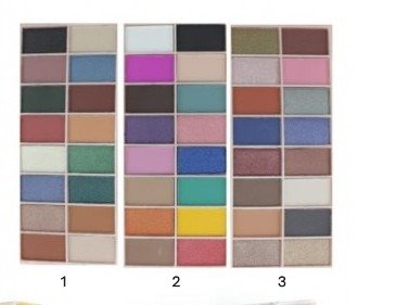Palettes paupiéres Bora Bora