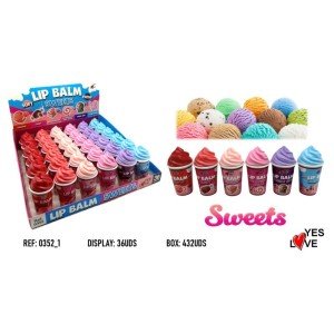 Lipbalm 6 senteurs
